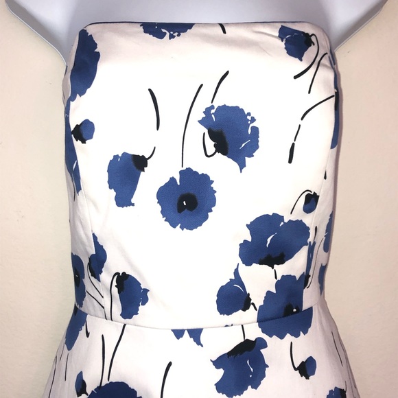 Strapless Floral Dress by Spense - Picture 3 of 7